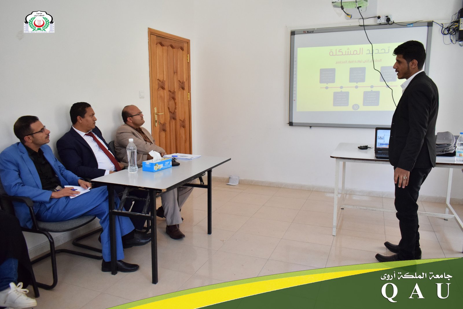 مناقشات مشاريع تخرج قسم هندسة وعلوم الحاسوب للعام الجامعي 2019 - 2020م