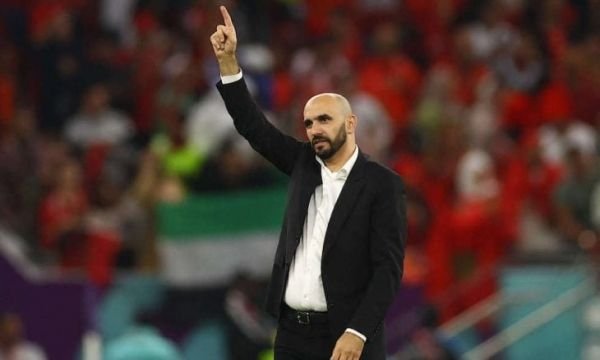 المغربي وليد الركراكي ثالث أحسن مدرب في العالم