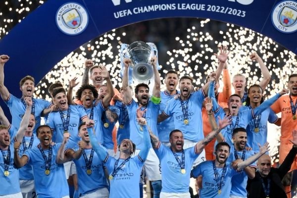 السيتي بطلا لدوري أبطال أوروبا للمرة الأولى في تاريخه