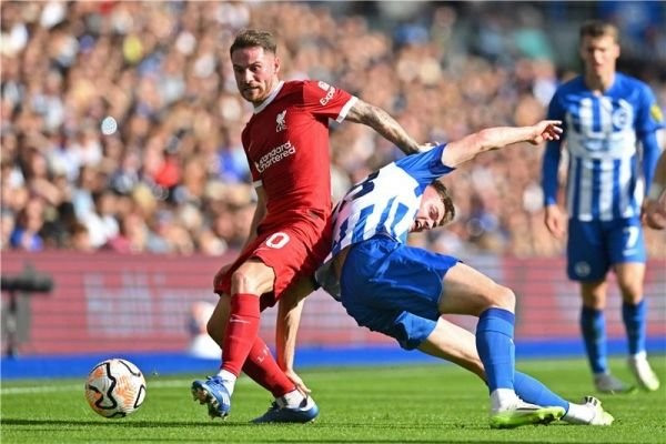 الدوري الإنجليزي.. ليفربول يتعثر أمام برايتون