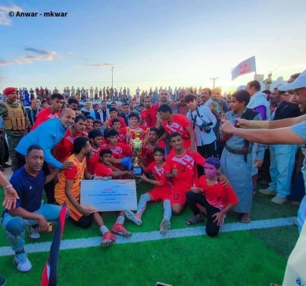 شباب مرخة يتوج بطلاً لدوري الدرجة الثالثة في شبوة
