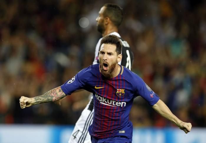 ميسي يثأر من يوفنتوس في دوري الأبطال