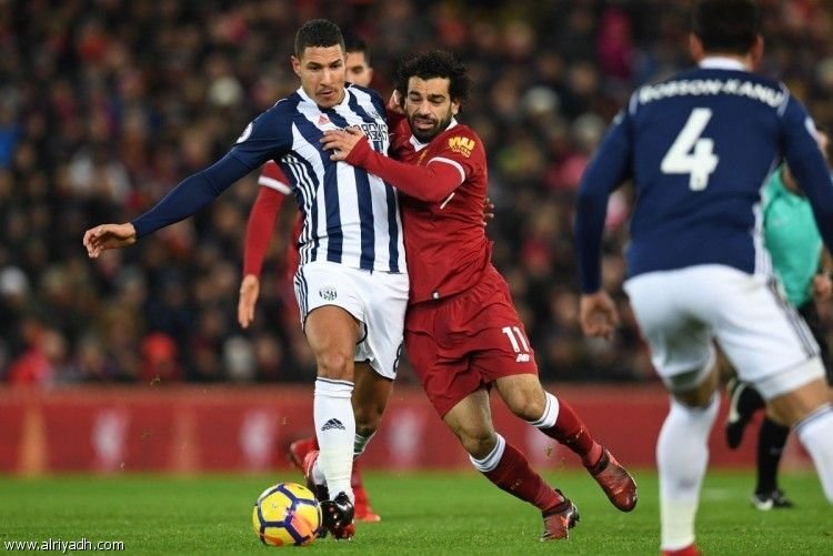 وست بروميتش يعاقب ليفربول بهدفين في 11 دقيقة