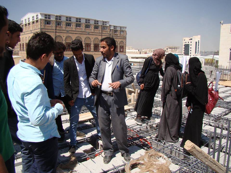 زيارة ميدانية لطلاب سنة ثانية قسم الهندسة المعمارية وهندسة الديكور