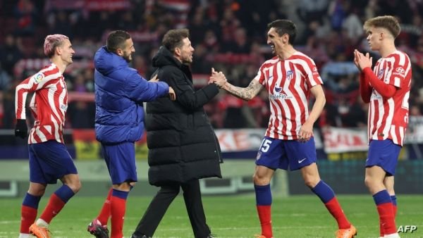 أتلتيكو  مدريد يحقق فوزاً ساحقاً على إشبيلية بسداسية