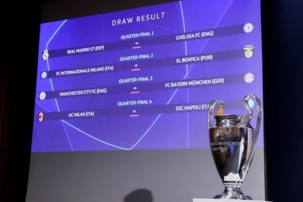 مانشستر سيتي يصطدم ببايرن ميونخ في قمة نارية بربع نهائي دوري أبطال أوروبا