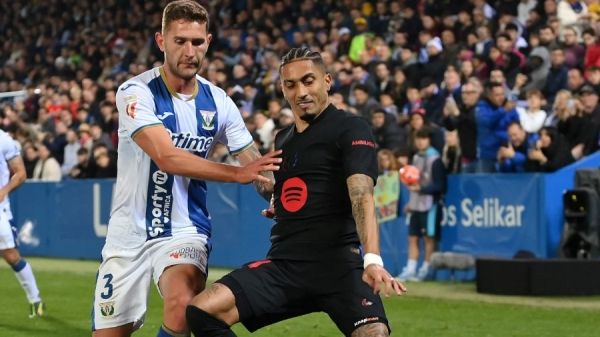 برشلونة يعزز صدارته للدوري الاسباني بعد فوزه على ليغانيس بهدف دون رد - صحيفة الجامعة