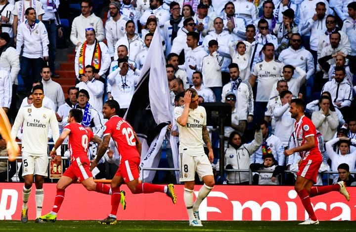 جيرونا "يصعق" ريال مدريد في الليغا - صحيفة الجامعة