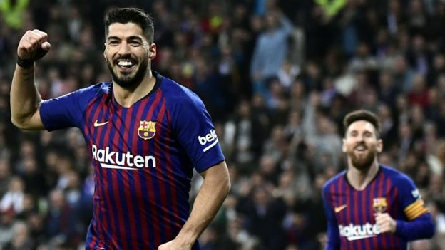 برشلونة في نهائي كأس ملك إسبانيا بفوز كاسح على ريال مدريد بثلاثية - صحيفة الجامعة