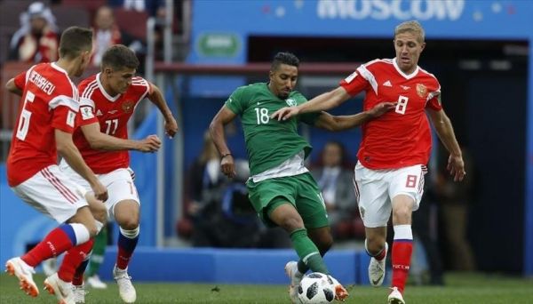 "الدب" الروسي يصطاد "صقور" السعودية بخماسية في افتتاحية المونديال - صحيفة الجامعة