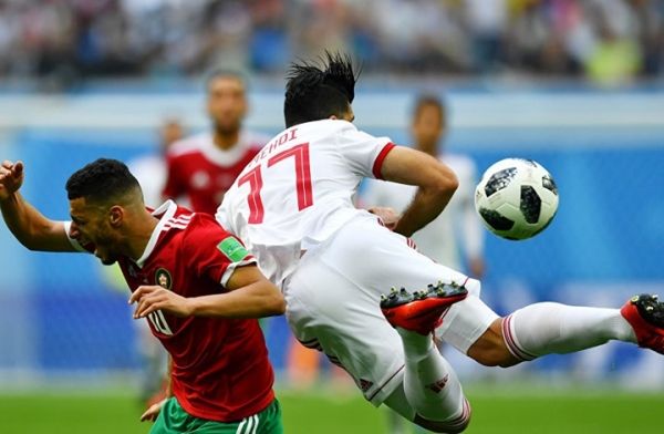 بنيران صديقة.. المغرب يخسر أمام إيران في اللحظة الأخيرة - صحيفة الجامعة