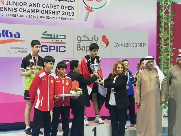 لاعب يمني يتوج ببطولة البحرين الدولية لكرة الطاولة تحت سن 15 عاما - صحيفة الجامعة