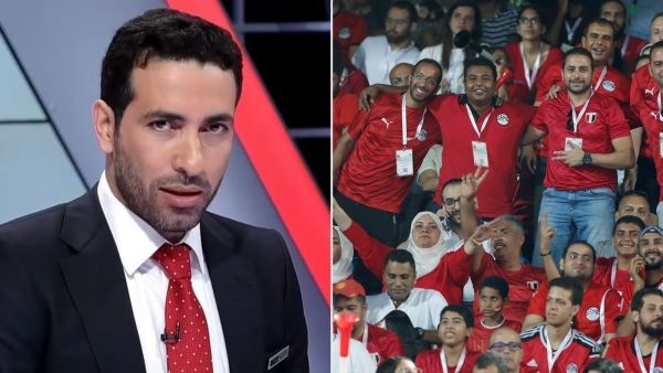 كاد يبكي.. شاهد تعليق أبو تريكة على هتاف 70 ألف مشجع بمباراة مصر وزيمبابوي - صحيفة الجامعة