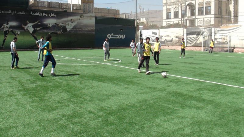 نشاط كرة قدم بين كليات الجامعة المختلفة مارس 2018